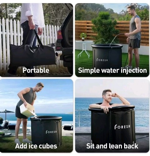Ice bath tub for athletes - xl,