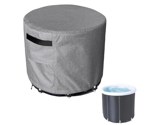 Ice bath tub cover outdoor - bath, cover,