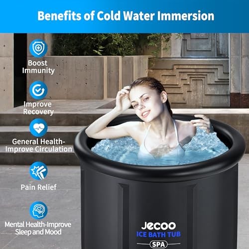 Jecoo ice bath tub for - bath,