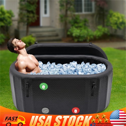 Ice bath tub for athletes - ice,