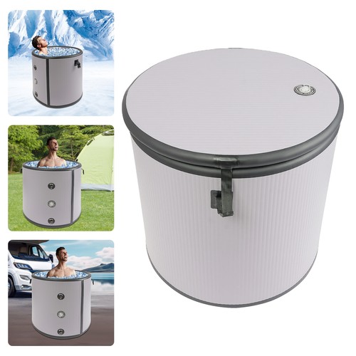 Large cold plunge tub with - plunge,