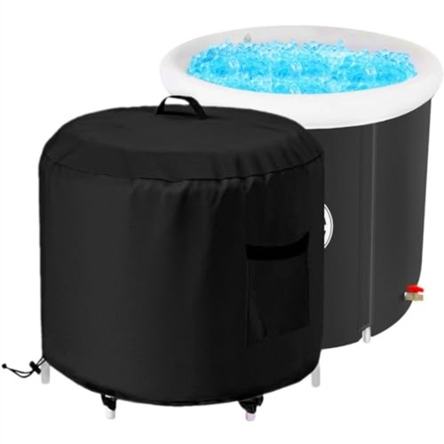 Portable ice bath cover - ice,
